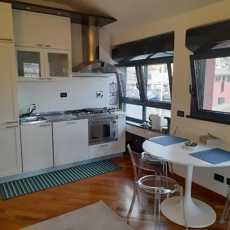 Bilocale Vista Mare Con Terrazzo-porto Antico- Parcheggio Scontato Apartment Genoa